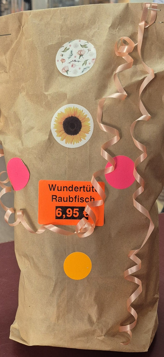 Wundertüte Raubfisch ca. 32 x 15 cm