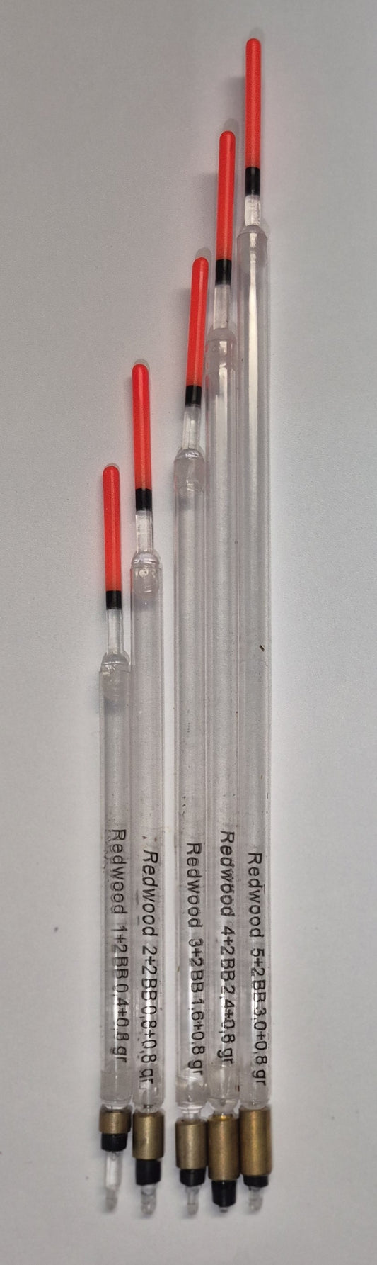 Durchsichtige vorgebleite Posen (Waggler) in 6 Varianten / 5 Stück ab 1,99 €
